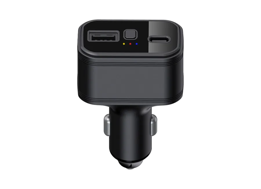 Juneo TK818-G 4G LTE GPS lokátor do autozapaľovača – Okamžité použitie s funkciou USB nabíjania