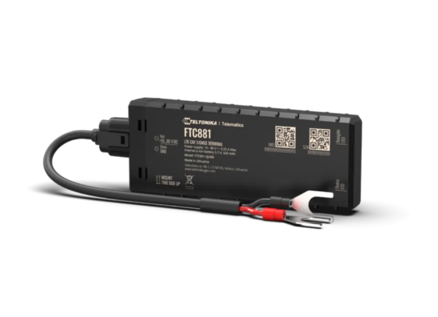Teltonika FTC881 4G LTE GPS lokátor do vozidla – Krytie IP69K a presnosť 1,8 m
