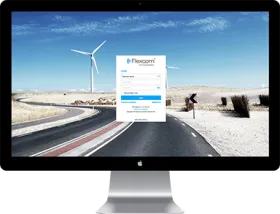 Flexcom desktopový sledovací softvér